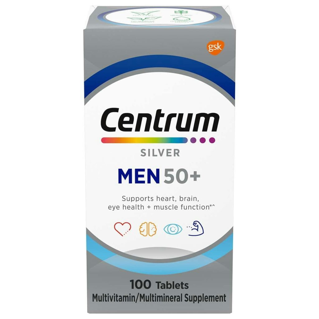 Centrum Silver Men 50+ ৬০ ট্যাবলেট / প্যাক